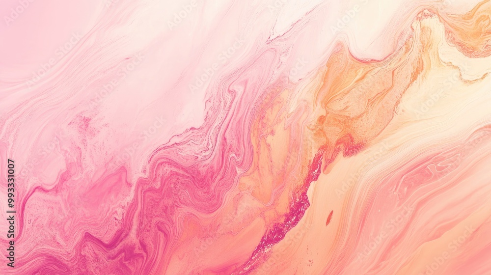 Poster abstract pink and peach colored texture visually appealing backdrop