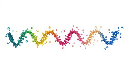 Random arrangement of letters A C G and T symbolizing the nucleobases adenine cytosine guanine and thymine that compose DNA and are integral to the structure of the COVID 19 genome