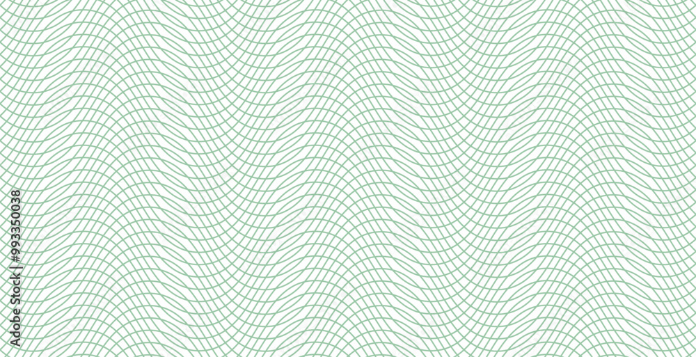 Poster vector graphic of seamless geometric pattern. certificate texture. watermark banknote pattern. good 