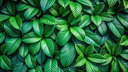 green leaves background