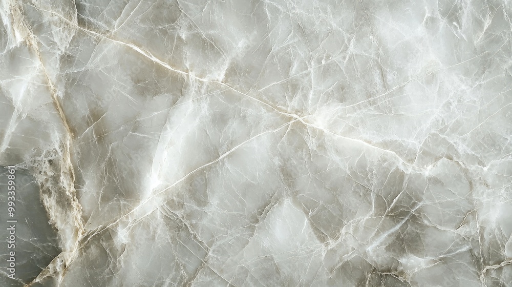 Poster polished light grey marble texture with web pattern background