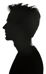 Man silhouette portrait adult photo. © Rawpixel.com