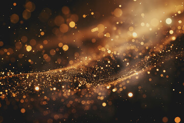 Obraz premium Subtle glowing particles scattered for a magical touch.