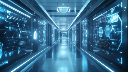 Futuristic Corridor.