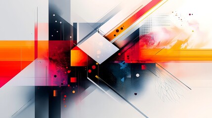 Abstract Geometric Art.