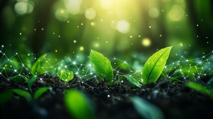 Green Technology Concept.