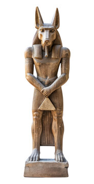 PNG Ancient Egyptian deity statue