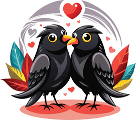 Obraz premium Isolated bird icon image vector 