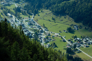 view from the mountain