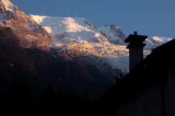 the top of the mountain