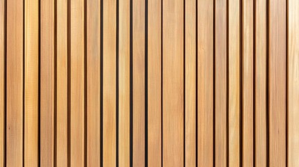 Wooden Panel Wall. Vertical Beige Pine Slats for Modern Design