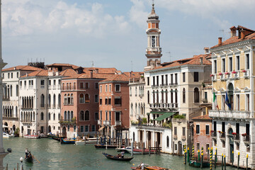 Naklejka premium city grand canal