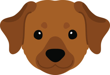 Simple and adorable Rhodesian Ridgeback front face