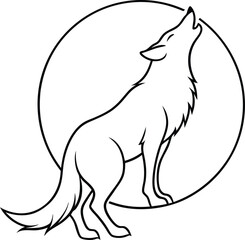 The Wolf: Majestic Predator of the Wild, Embodying Strength, Loyalty, and Survival, a Master of Pack Dynamics and Stealth, Roaming the Wilderness as a Symbol of Nature's Untamed Spirit