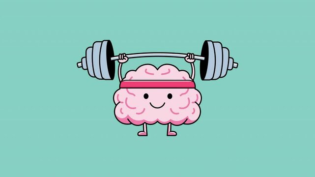 Brain Power Mental Strength Training Animation