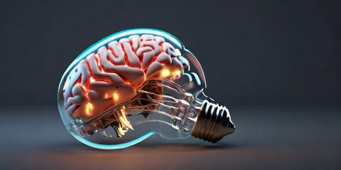 skull with brain