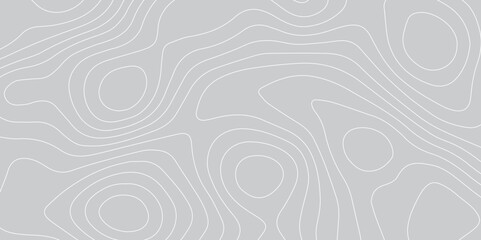 Obraz premium Abstract design with seamless pattern with lines topographic map. geographic mountain relief. the gray on white contours topography stylized height of the lines. geographic contour map paper texture.