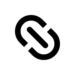 link icon, modern vector isolated on white background