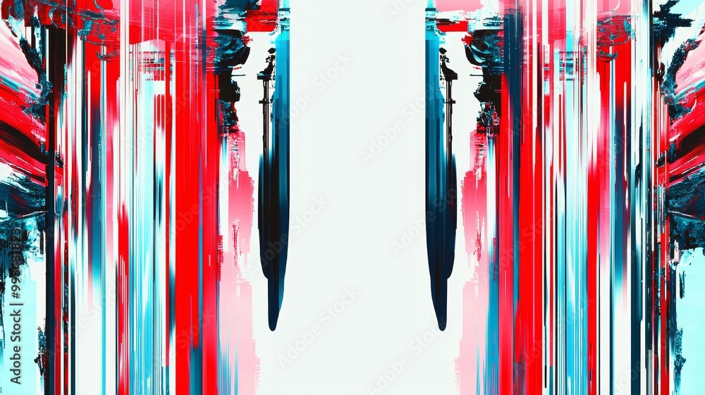 Poster stock abstract texture background with glitch pixel noise