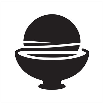 recommend clip art: Basin silhouette silhouette on white background
                    