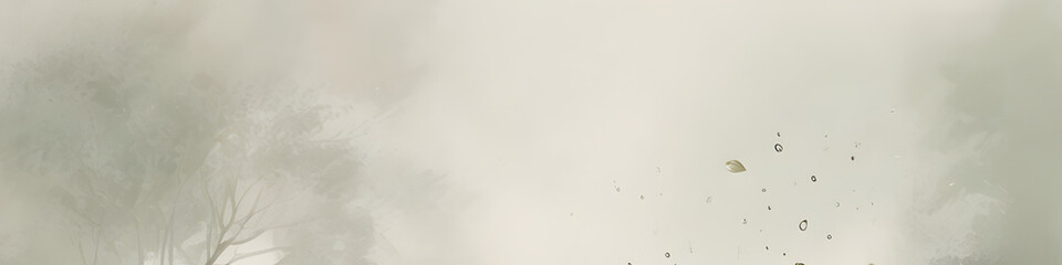 Natural green banner