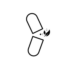 herbal supplement icon