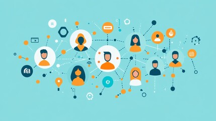 Social Network Connection.