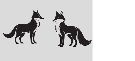 Fox vector and  Animal vector