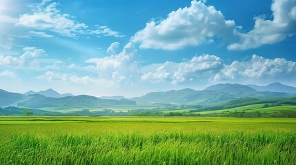 Obraz premium Gorgeous Natural Landscape Scenery Background: A Captivating Visual Feast. Discover the Tranquility and Beauty.