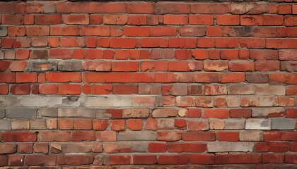 Obraz premium Texture of a Weathered Brick Wall