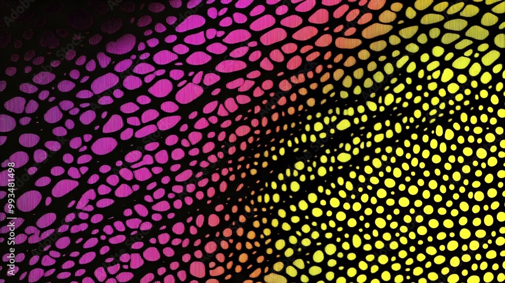 Aufkleber captivating chameleon skin texture shifting in dynamic gradient print