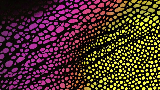 Captivating Chameleon Skin Texture Shifting in Dynamic Gradient Print