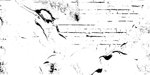 Photo metal texture with scratches and dust vector.  Abstract texture with grain and stain.