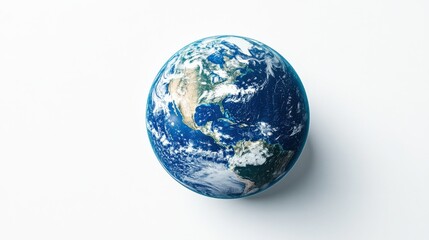 Fototapeta premium Realistic Earth horizon expanding across