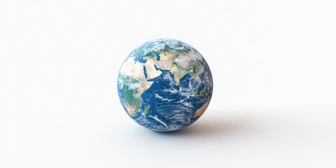 Fototapeta premium Realistic Earth horizon expanding across