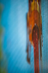 abstract led screen of a tv