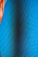 abstract led screen of a tv