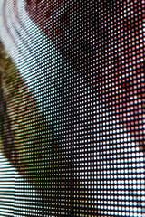 abstract led screen of a tv