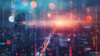 Fototapeta premium future technology