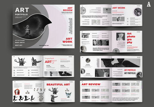 Ar tPortfolio Magazine Template