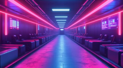 Neon Corridor.