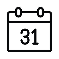 Calendar vector icon design in trendy style, planner icon