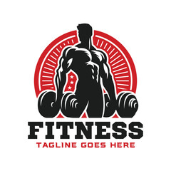 Professional Fitness Logo for Gym and Training Facilities