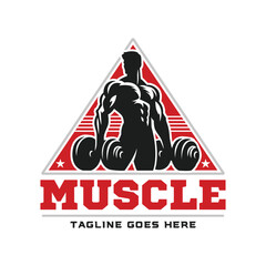 Bold Gym Logo Concept for Fitness and Exercise Businesses