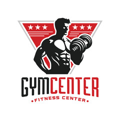 Energetic Gym Logo Design for Health and Wellness Brands