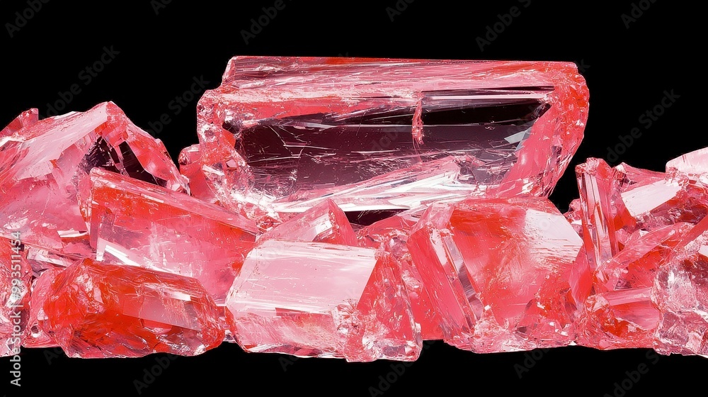 Poster pink gemstone abstract background, featuring intricate patterns and textures, perfect for adding a t