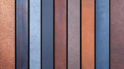Fototapeta premium Textured Backdrop Collection, a diverse selection of rich surfaces ranging from rustic wood to smooth stone, designed to enhance visual compositions with ample copy space.