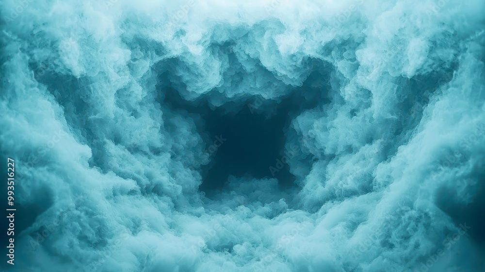 Poster dark moody abstract backdrop featuring cloudy textures and a soft gradient, ideal for enhancing crea
