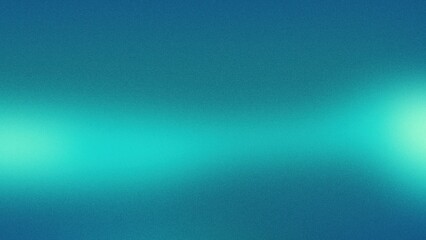 Obraz premium A grainy mix of blue and green, with a monochrome gray noisy texture, creating a dark grunge effect for banners, posters, or backdrop designs.