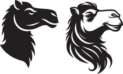 camel vector and logo